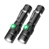 LED Tactical Flashlight – Rechargeable, IPX6 Waterproof, 2000lm, Zoomable