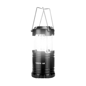 Lepro LED Camping Lanterns – Battery Powered, Collapsible, IPX4 Water Resistant