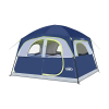 UNP Tents 6 Person Waterproof Windproof Easy Setup Double Layer Family Camping Tent